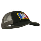 Big Mesh State Iowa Patch Cap