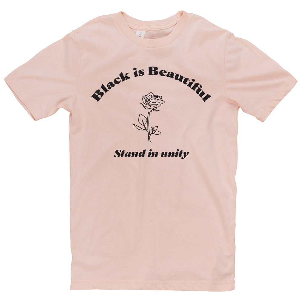 Black Is Beautiful Cotton Short Sleeve Graphic Shirt