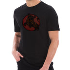Wild Bull Circular Logo Cotton Short Sleeve Graphic Shirt