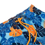 Men’s Premium Compression-Lined Hybrid Shorts – Blue Jungle