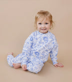 Jogger Set | Blue Flowers