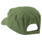Big Size Solid Military Cap