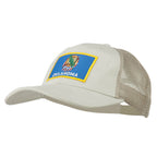 Big Mesh State Oklahoma Patch Cap