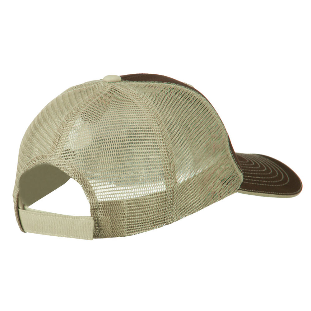 Big Mesh State Oklahoma Patch Cap