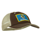 Big Mesh State Oklahoma Patch Cap