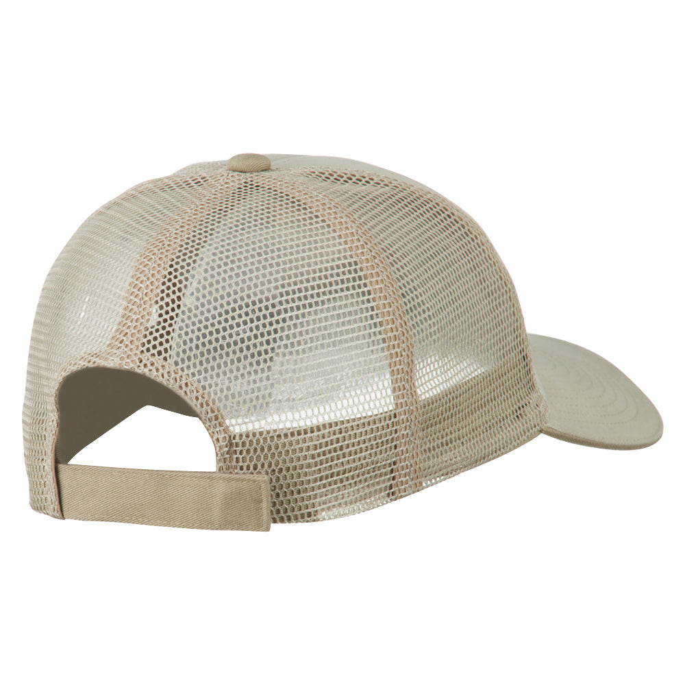Vietnam Veteran Embroidered Big Size Mesh Cap
