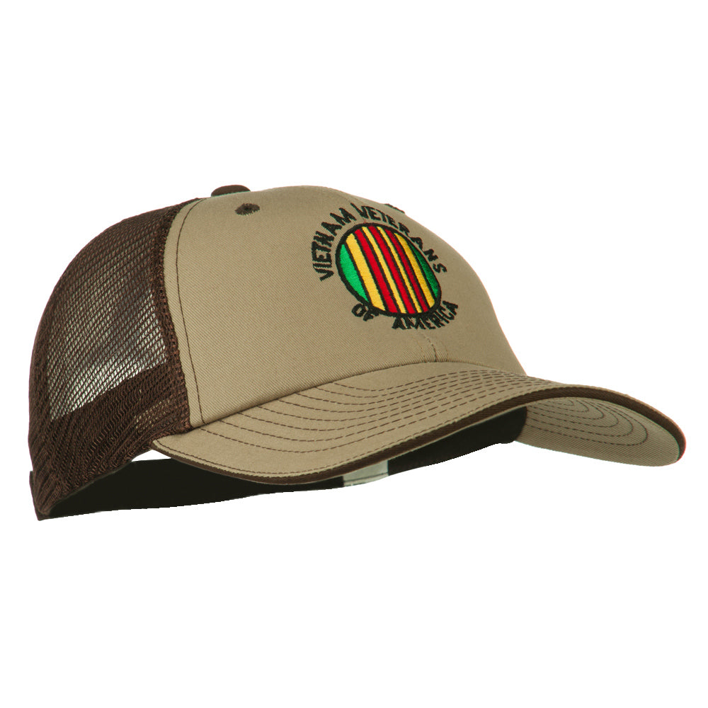 Vietnam Veteran Embroidered Big Size Mesh Cap