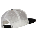 American Grey Flag Patched Big Size Flat Bill Trucker Cap