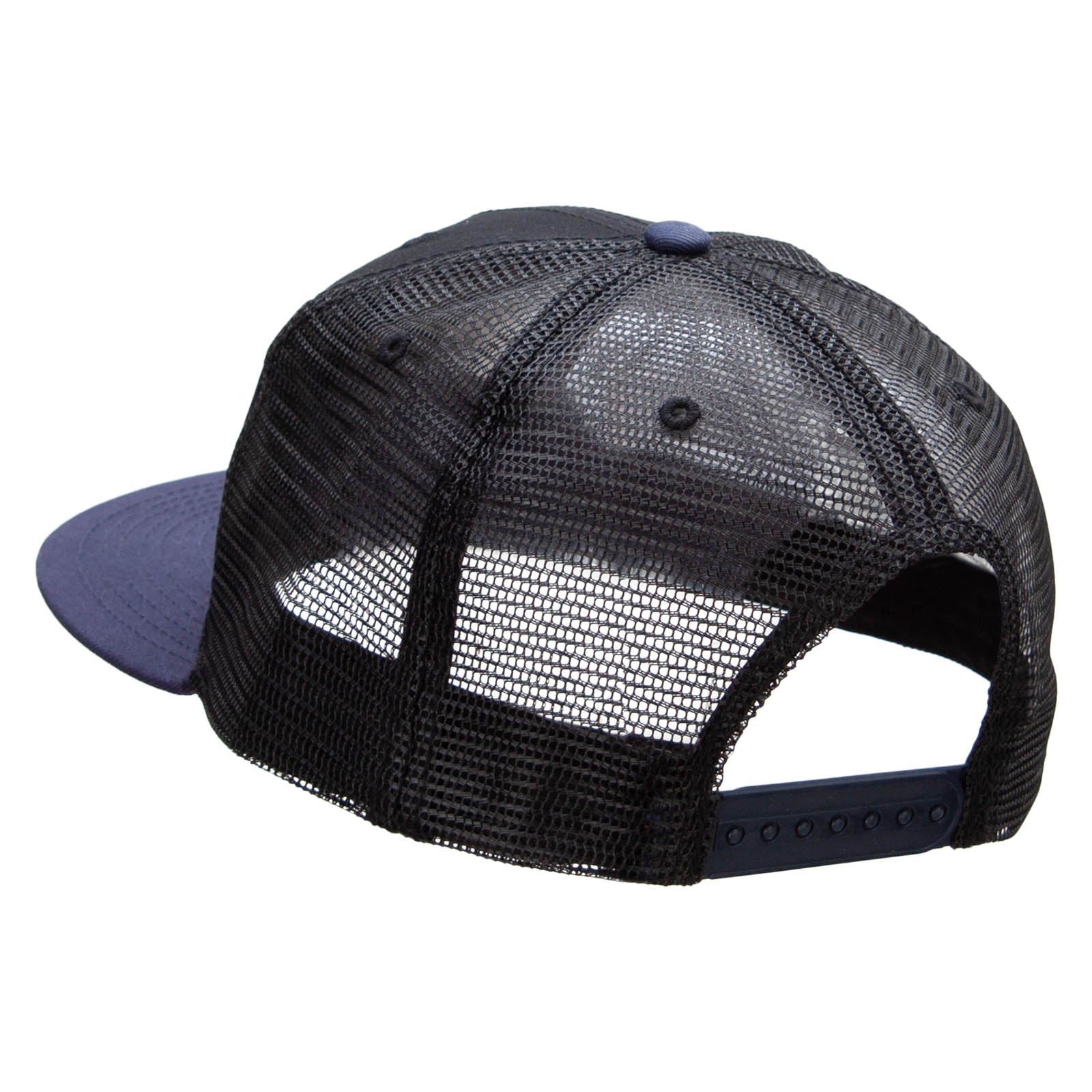 American Grey Flag Patched Big Size Flat Bill Trucker Cap