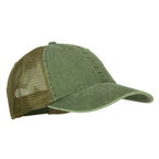 Big Size Washed Pigment Dyed Twill Trucker Cap