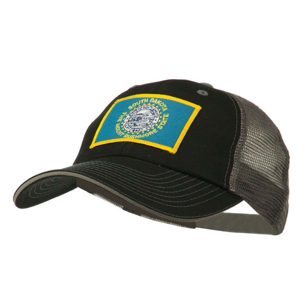 Big Mesh State South Dakota Patch Cap