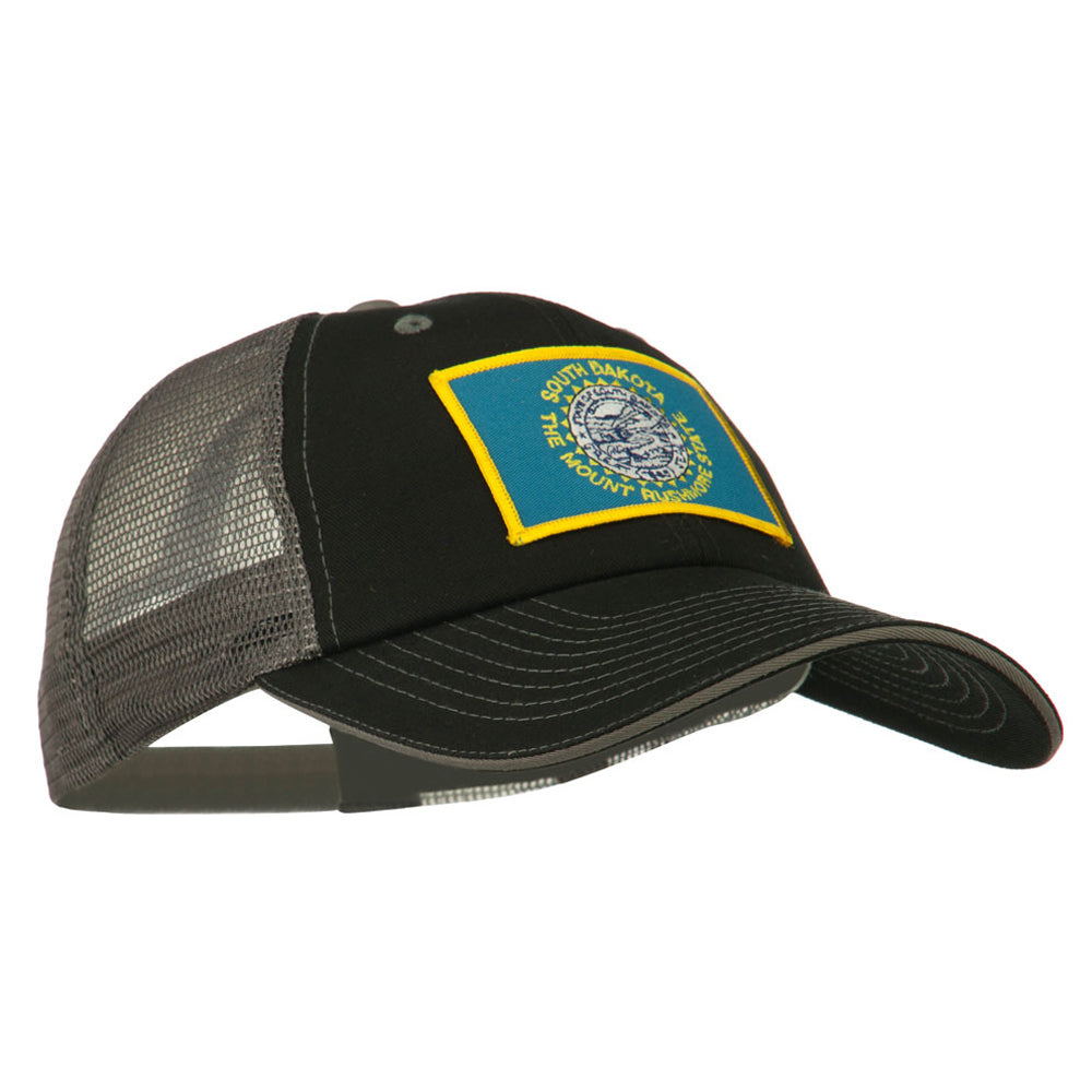 Big Mesh State South Dakota Patch Cap