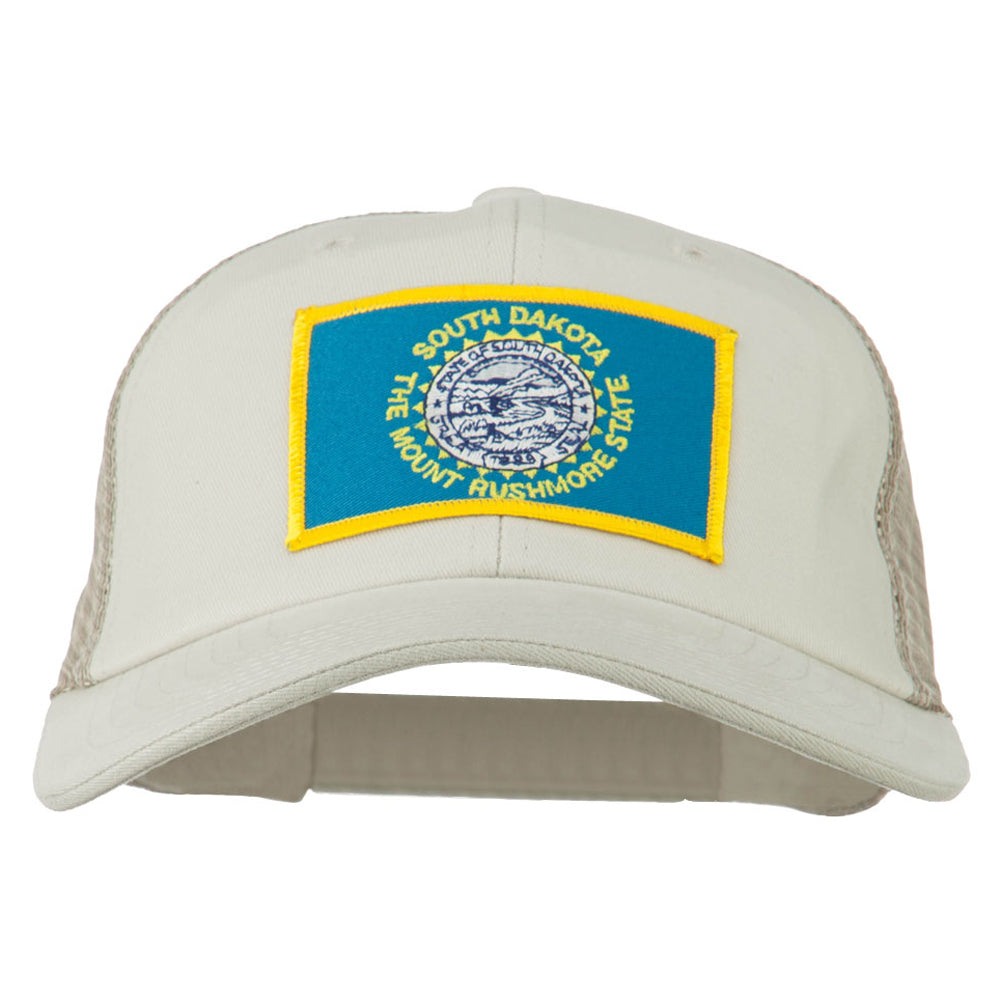 Big Mesh State South Dakota Patch Cap
