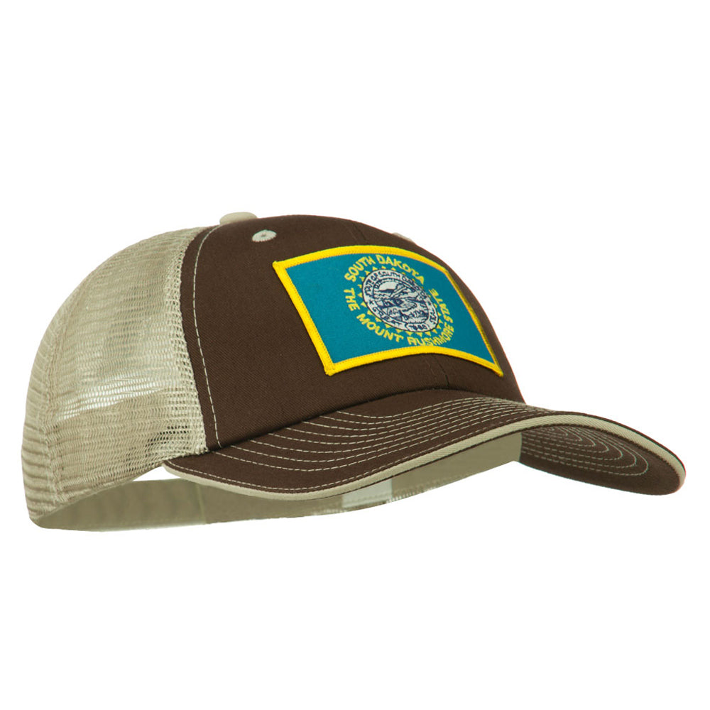 Big Mesh State South Dakota Patch Cap