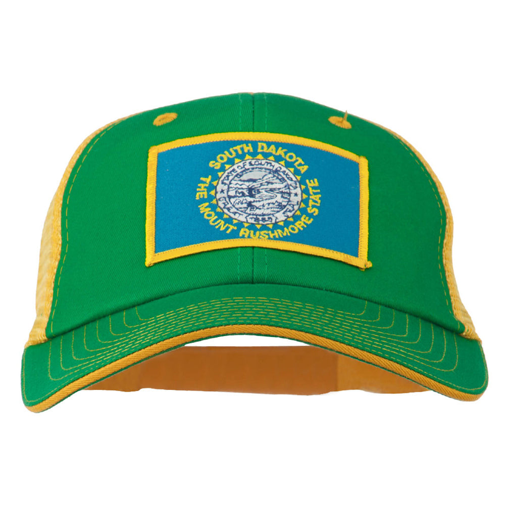 Big Mesh State South Dakota Patch Cap