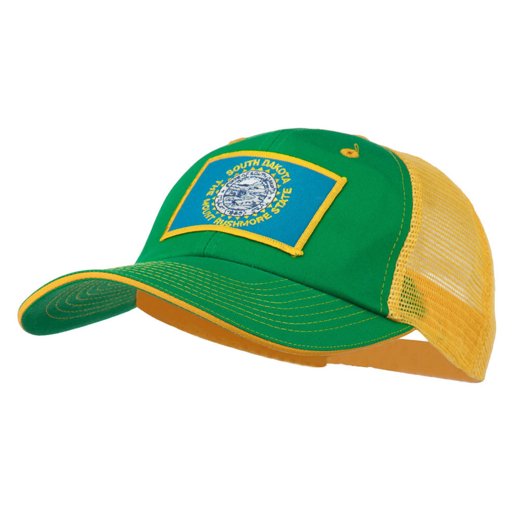 Big Mesh State South Dakota Patch Cap