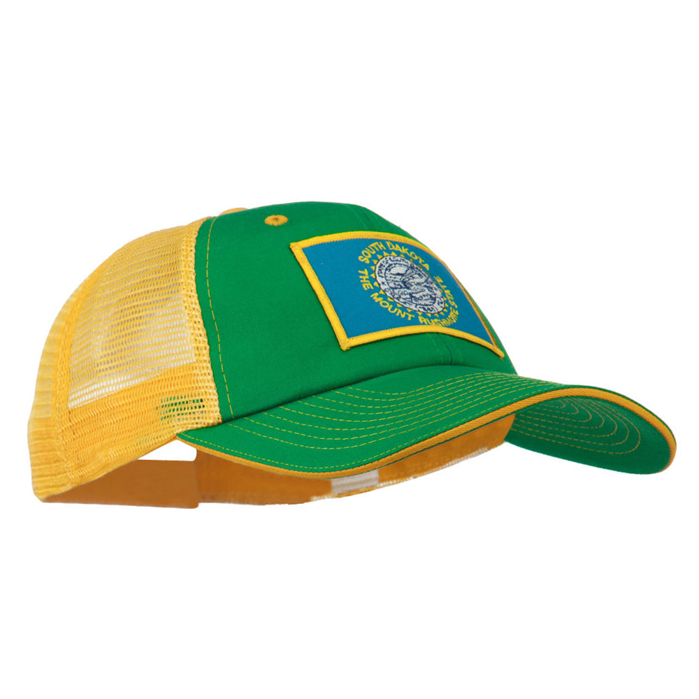 Big Mesh State South Dakota Patch Cap