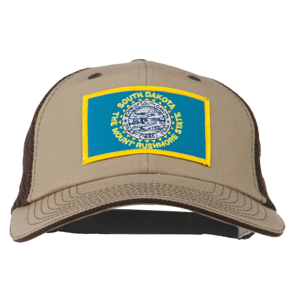 Big Mesh State South Dakota Patch Cap