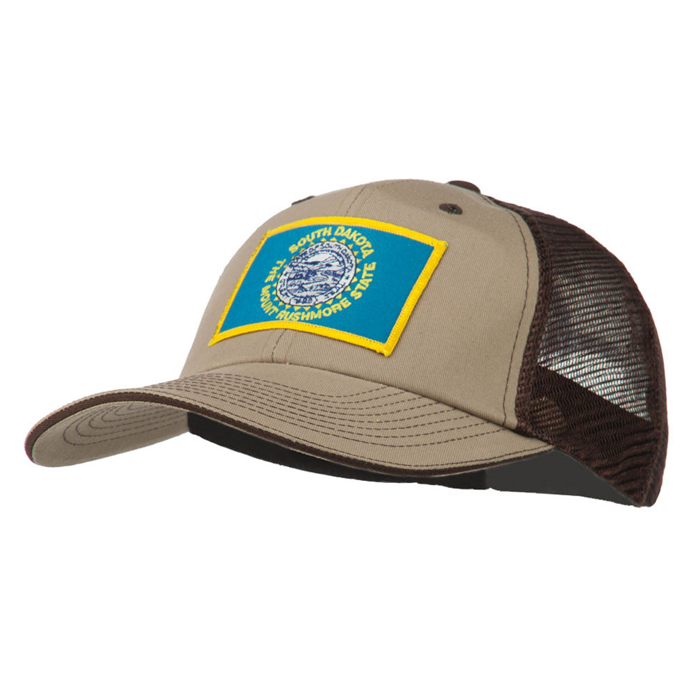 Big Mesh State South Dakota Patch Cap