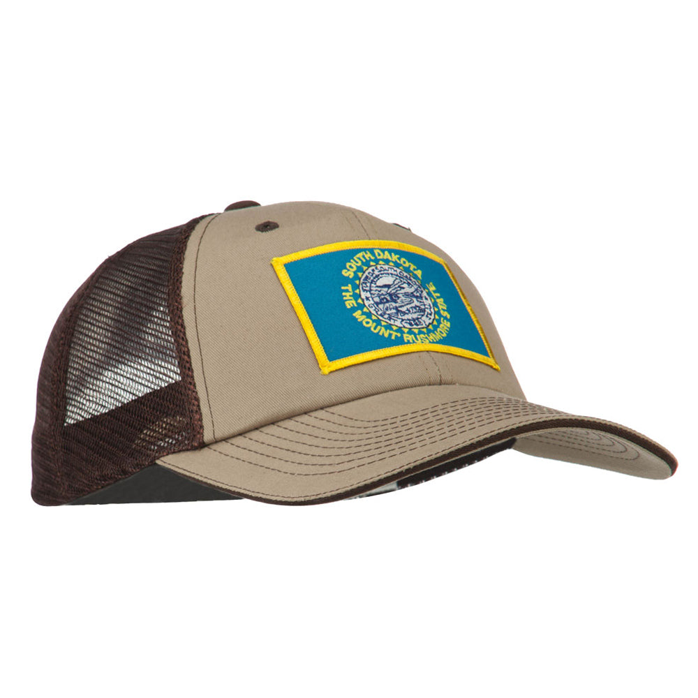Big Mesh State South Dakota Patch Cap