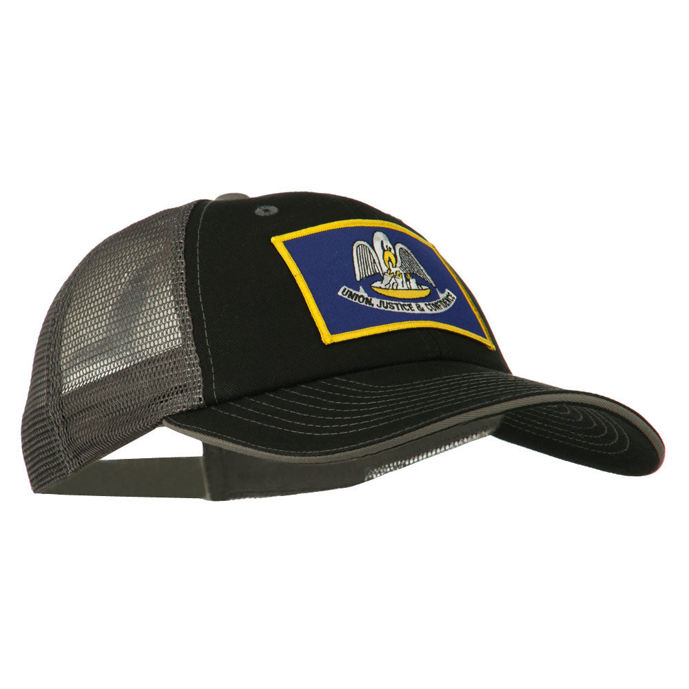 Big Mesh State Louisiana Patch Cap