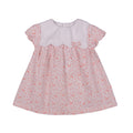 BUTTERFLY | Girls Pink Cotton Dress & Bloomer Set