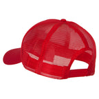 Big Size Solid Cotton Twill High Profile Mesh Pro Style Cap