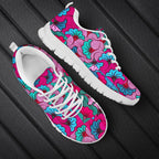 Printed Sports And Leisure Mesh Running Shoes For Men And Women