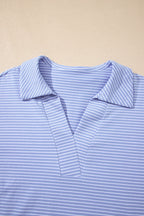 Lilian Dolman Sleeve Polo Shirt Set