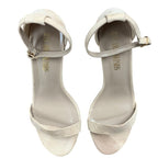 Dream Pairs Womens 8.5 Tan Faux Suede 3" Block Heel Open Toe Ankle Strap Shoes