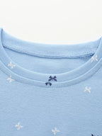 Children's Butterfly Round Neck Tulle Dress