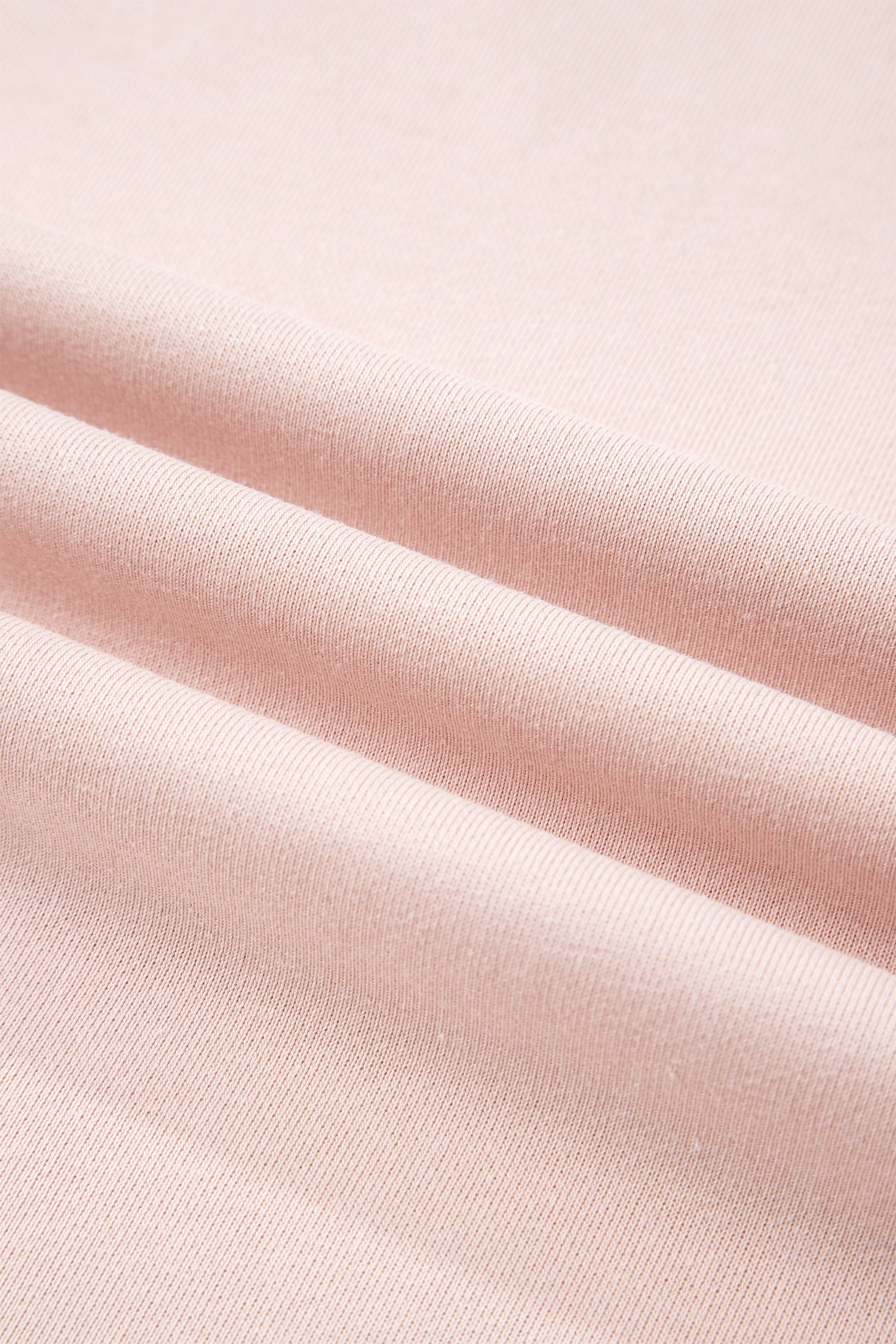 Light Pink Plus Color Block Waffle Patchwork Exposed Seam Baggy Sweatshirt