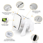 Puppy Dog Wireless Mini Speaker – Stereo, Mic, FM, USB, MMC