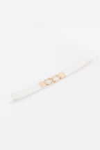 Geometric Double Buckle Elastic Belt