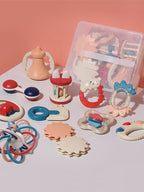 Baby Grip Teether and Rattle Toy for Infants
