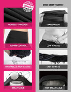 Cropped High-Waisted Yoga Pants with Diagonal Pockets