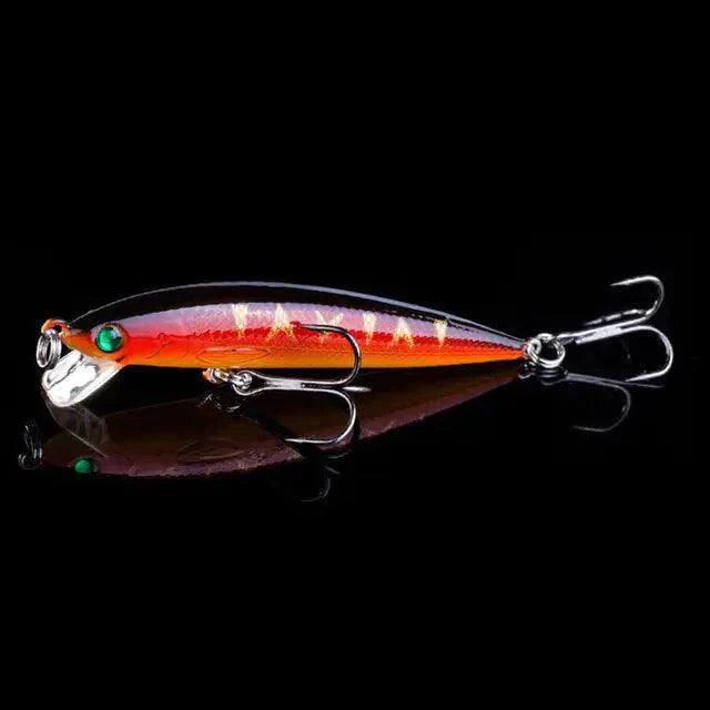 7CM Triple-Sharp Minnow Fishing Lure