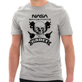 NASA Space Force Cadet Skull Designed Short Sleeve Cotton Jersey T-Shirt