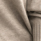 Women’s V-Neck Drop Shoulder Sweater | Casual Long Sleeve Pullover