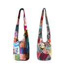 Bohemian Patchwork Women Sling Shoulder Crossbody Bags Fringe Vintage Women's Handbags Purses Bag Bags