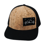 Cabo Hat - Baseball Hat Fit - Cork - Black - Trucker Mesh