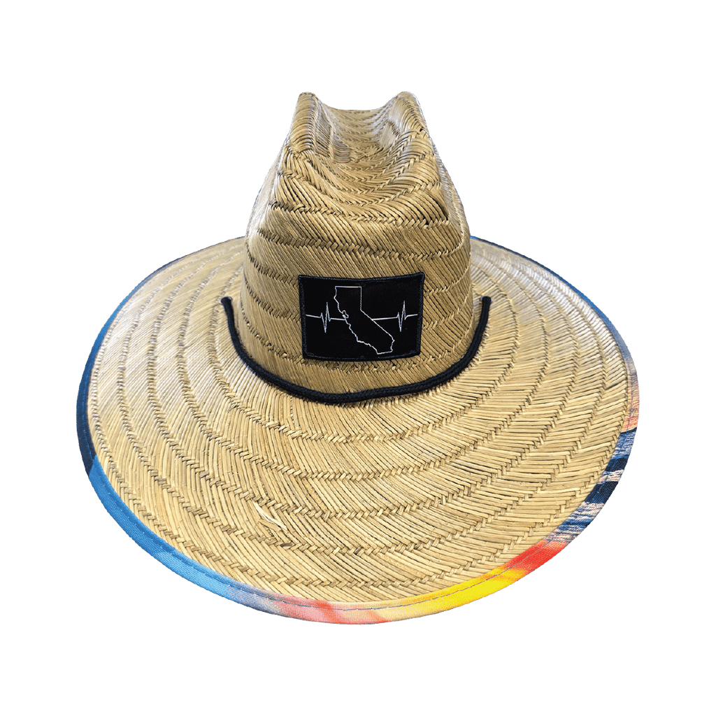 California Straw - Sun Hat - Sunset