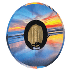 California Straw - Sun Hat - Sunset