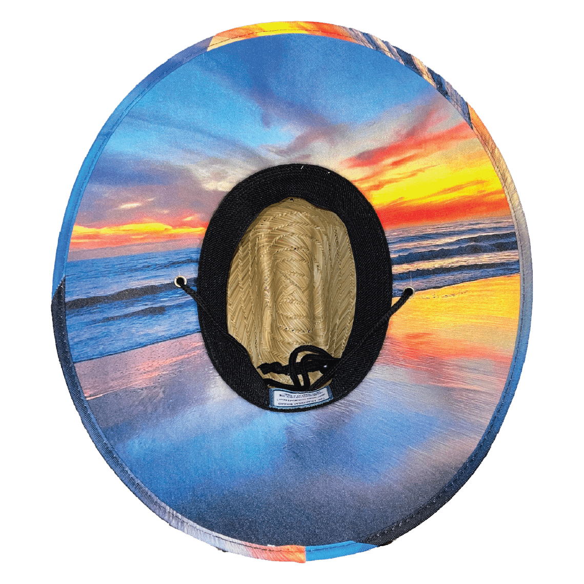 California Straw - Sun Hat - Sunset