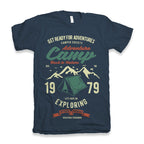 Camp Adventure Men's Bamboo Viscose/Organic Cotton Short Sleeve Graphic T-Shirt