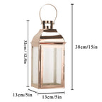 12.5” High Decorative Lanterns
