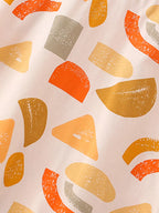 Children's Geometric Print T-Shirt & Shorts Set