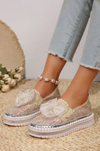 Ayah Breathable Lace Loafer Shoes