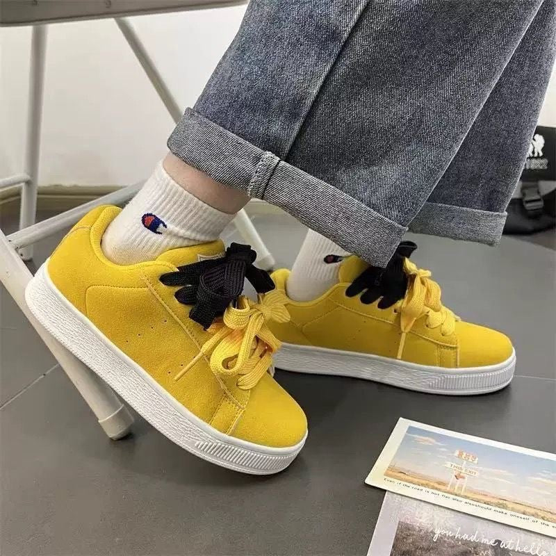 Men's Vintage Chunky Sole Retro Sneakers