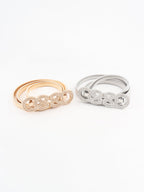 Knot Buckle Metal Belt